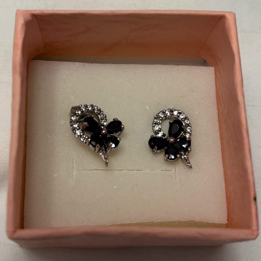 Elegant Real Silver Earrings